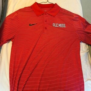 Ole Miss Nike Polo Drifit